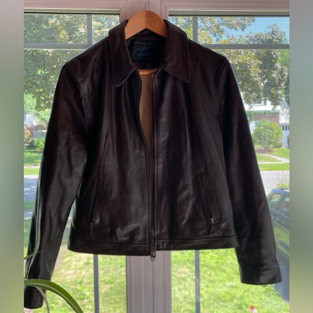 Vintage Steve Madden Brown Leather Jacket